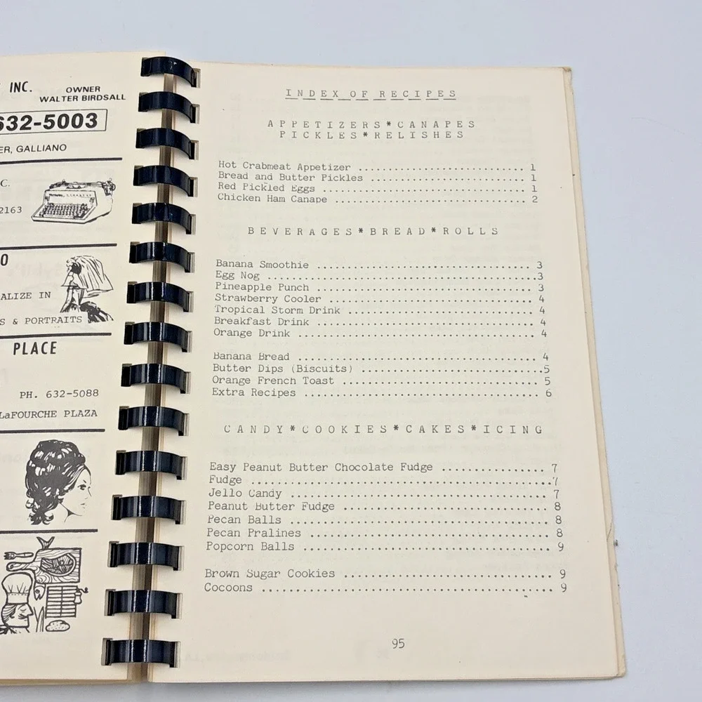 Vintage LOUISIANA Bayou Delight CREOLE & CAJUN Recipes Cookbook
